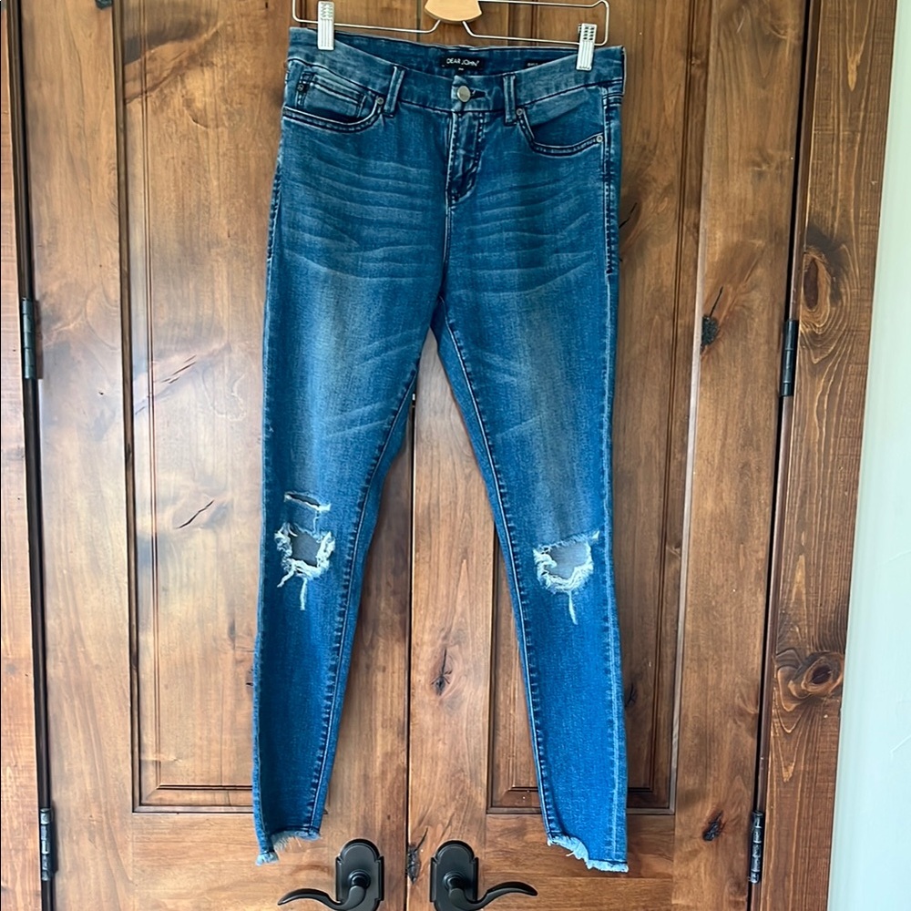 Faded washed Dear John jeans